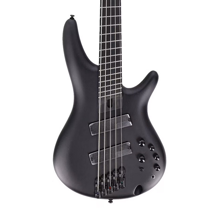 Ibanez SRMS625EX-BKF SRMS Iron Label Serisi 5 Telli Bas Gitar